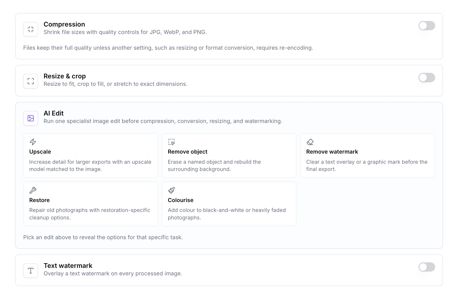 Upgraded: Image Optimiser Now With Upscaling, Colourising, and More