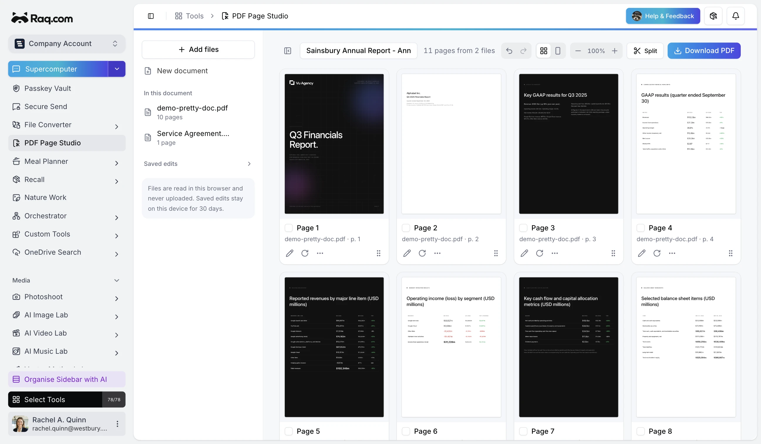 PDF Page Studio