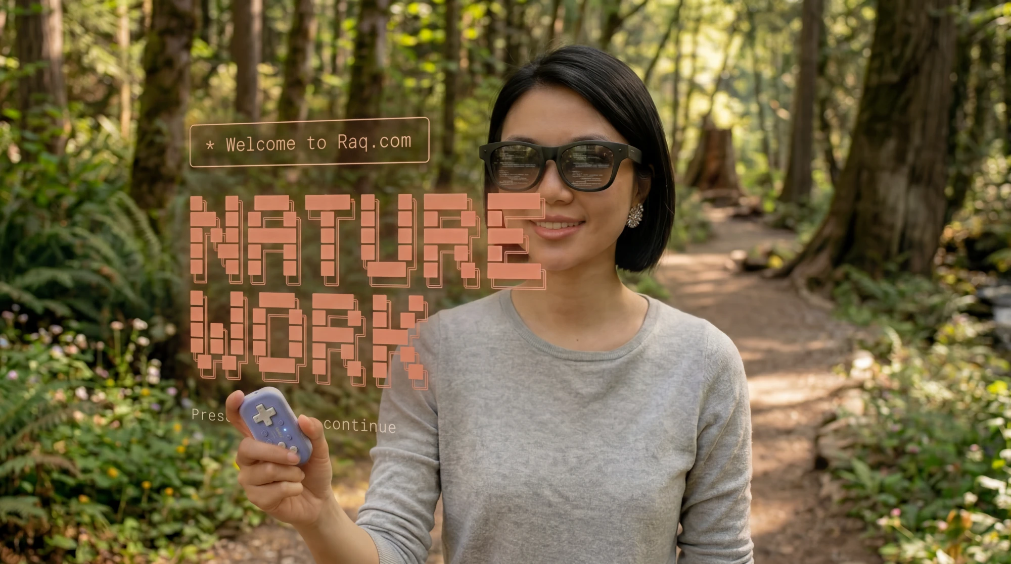 Nature Work: Walk While Your Agents Work