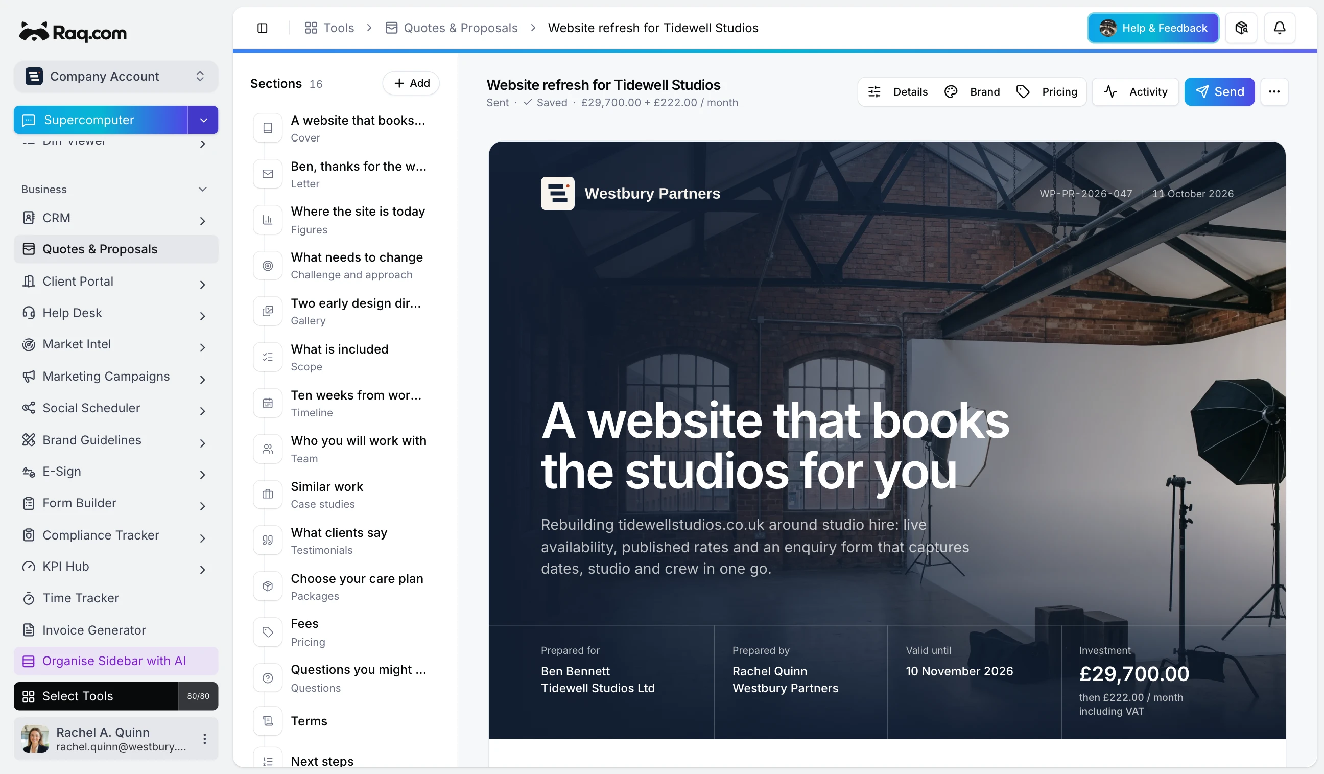 Introducing Quotes & Proposals and Invoice Generator