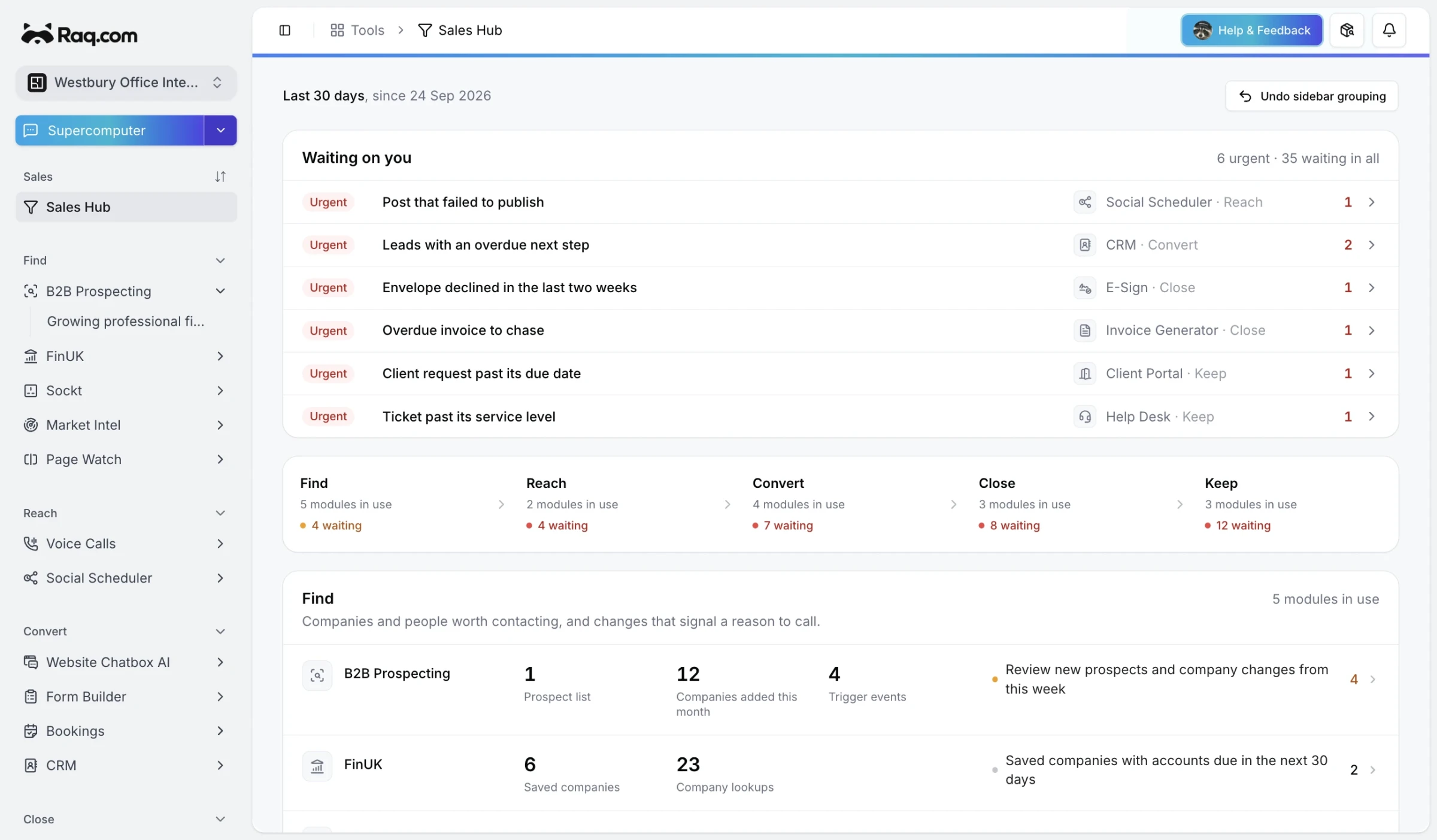 Introducing Sales Hub