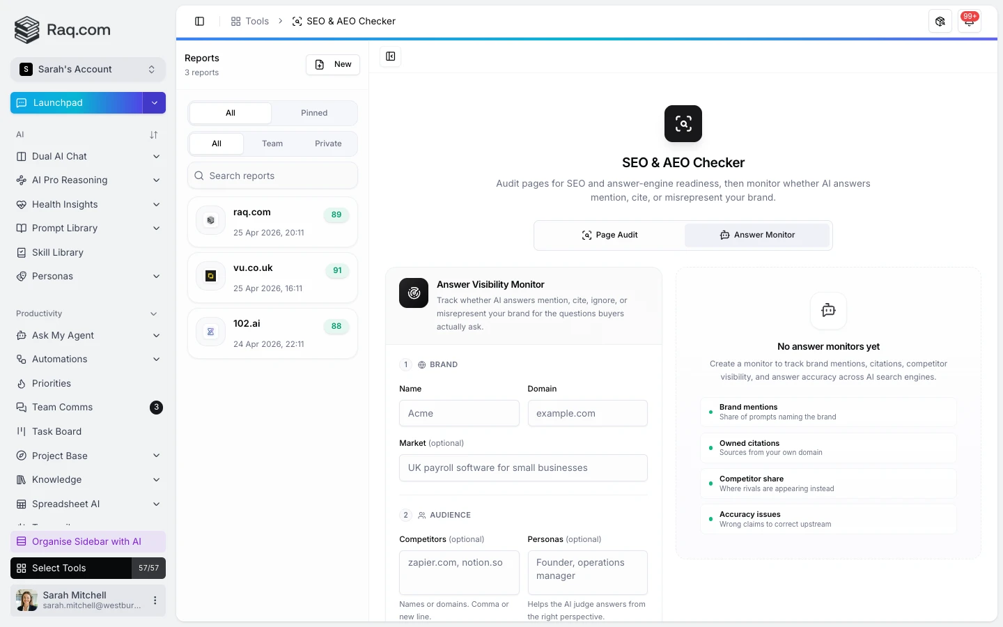 SEO Checker Is Now SEO & AEO Checker: Track AI Answer Visibility