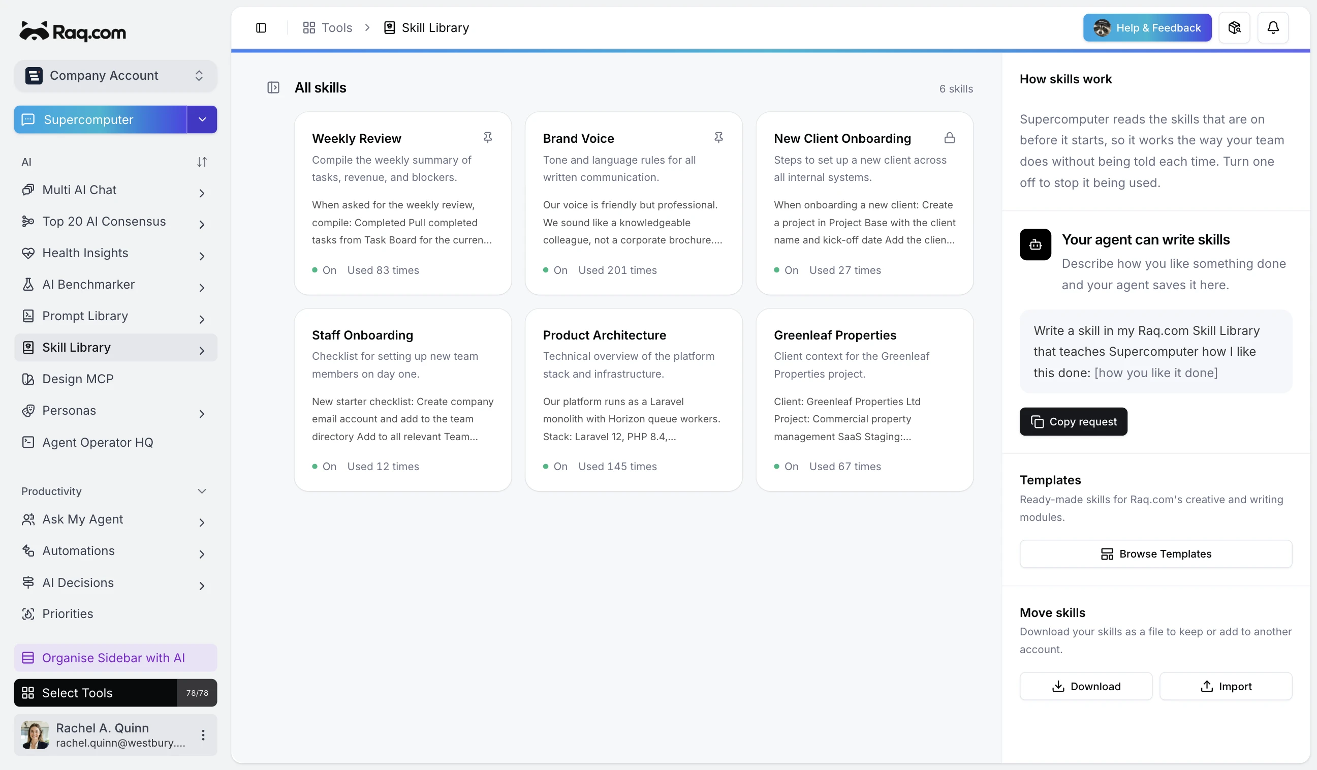 Skill Library: Teach Your AI Once, Apply It Forever