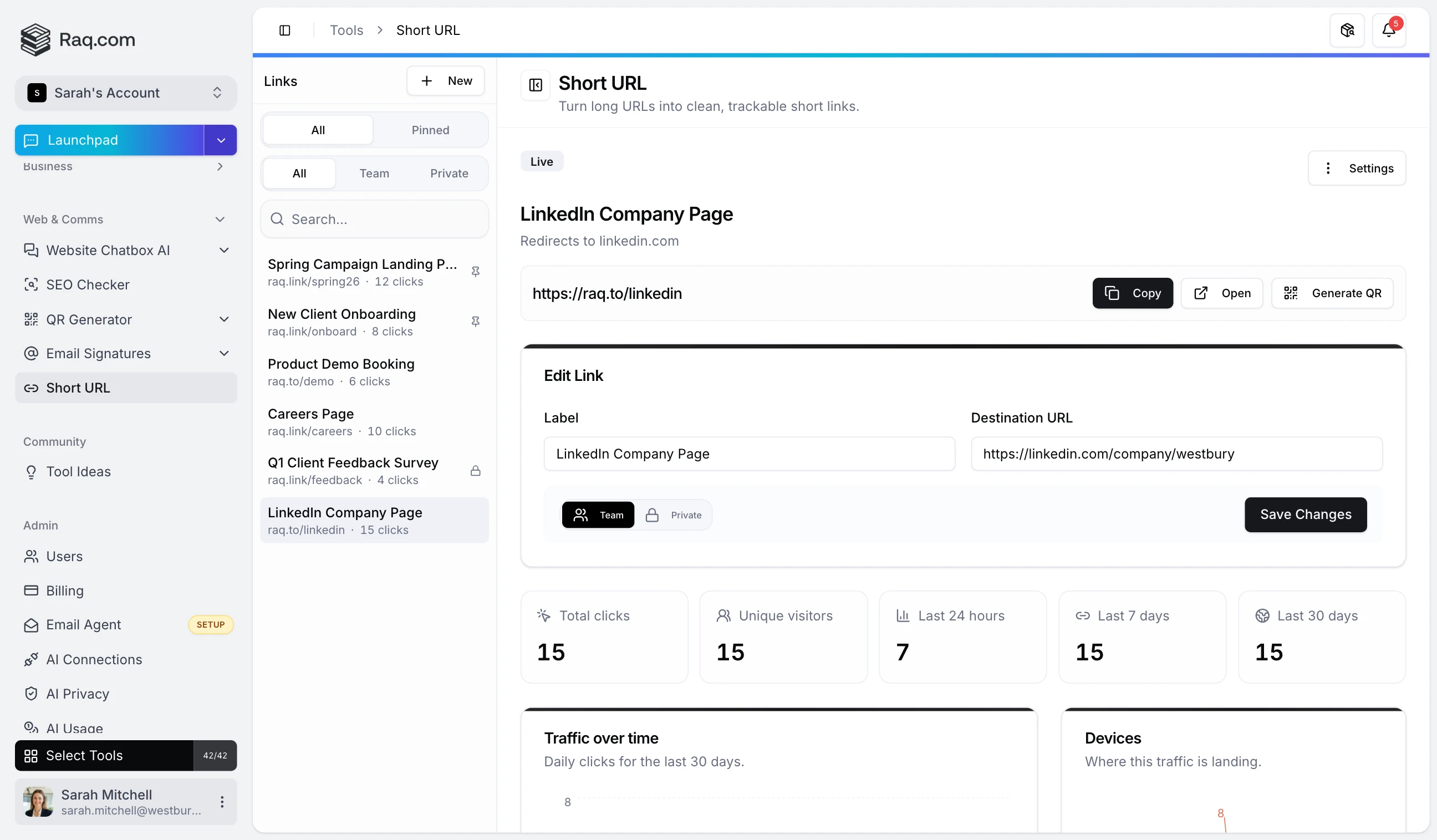 Short URL and QR Generator: Two New Ways to Share and Track Links