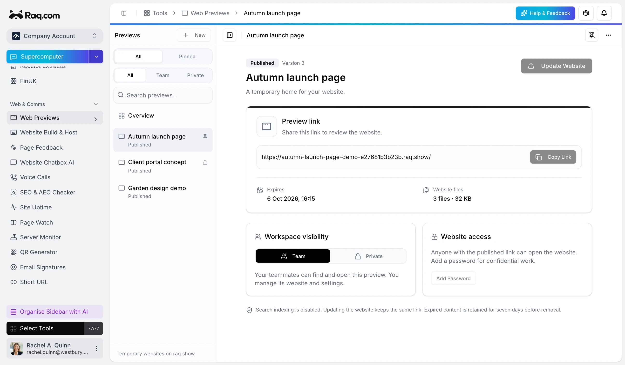 Introducing Web Previews