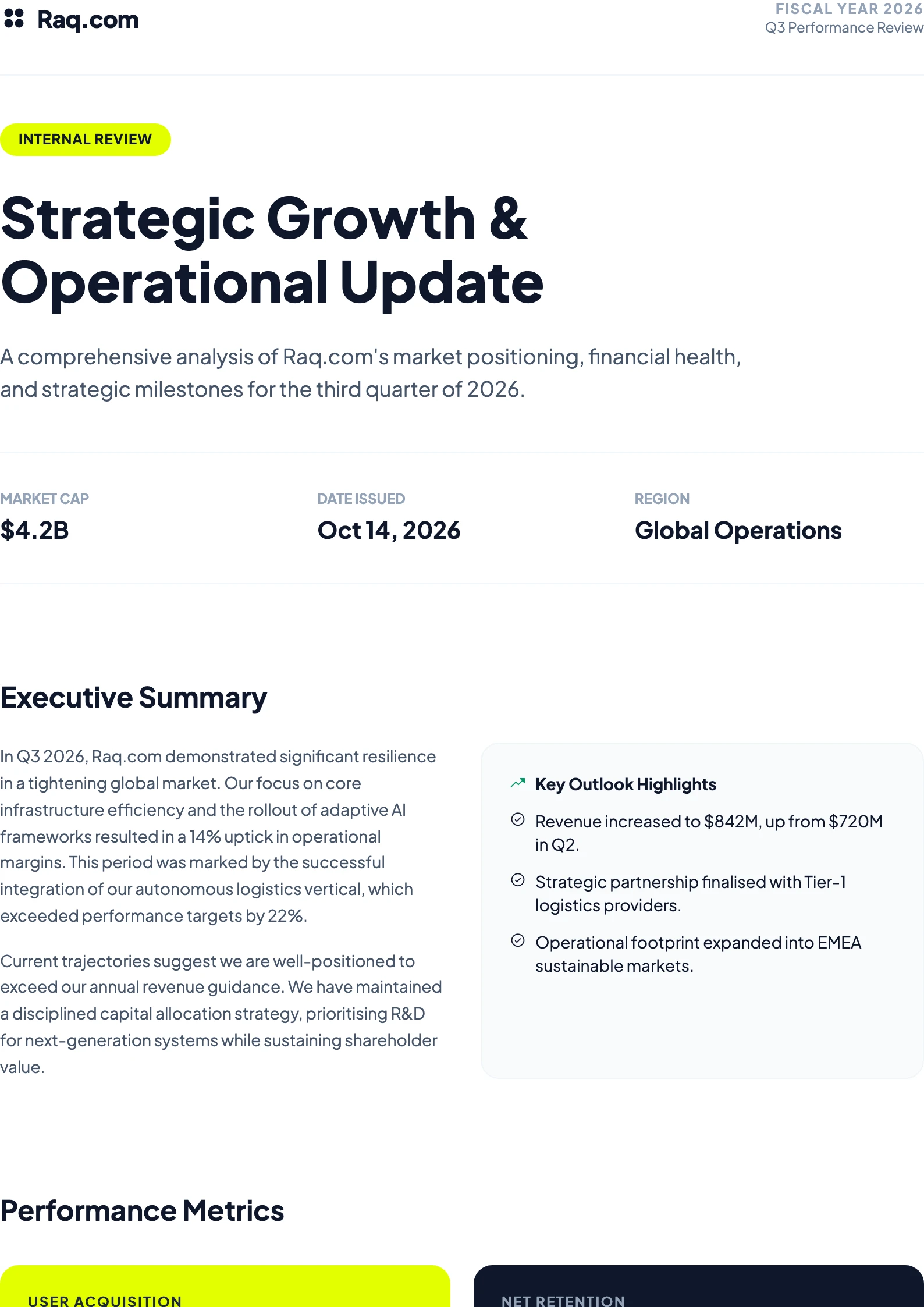 Executive Minimalist