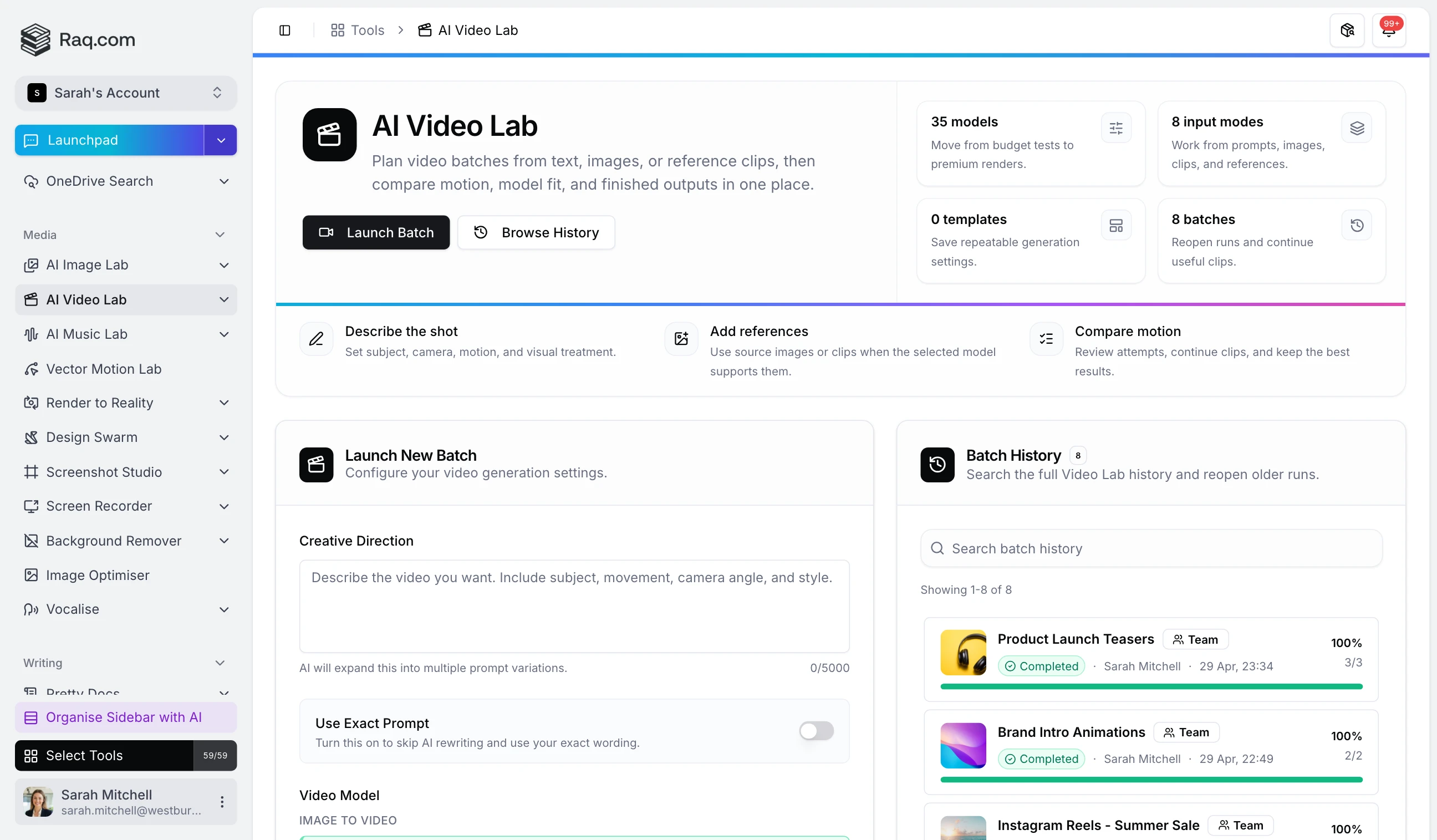 AI Video Lab