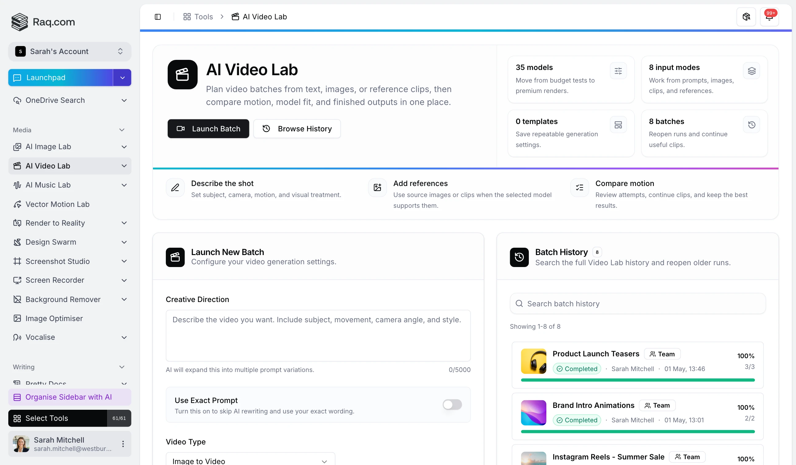 AI Video Lab