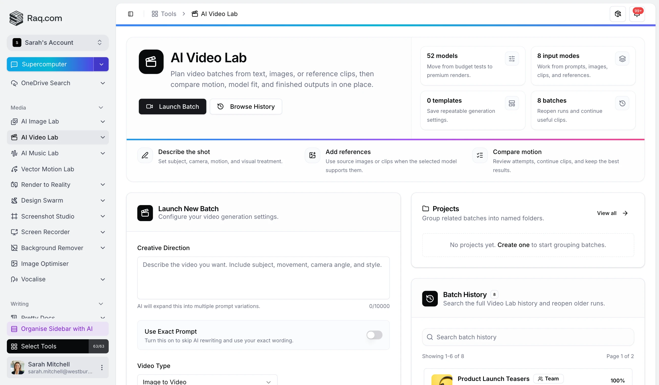 AI Video Lab