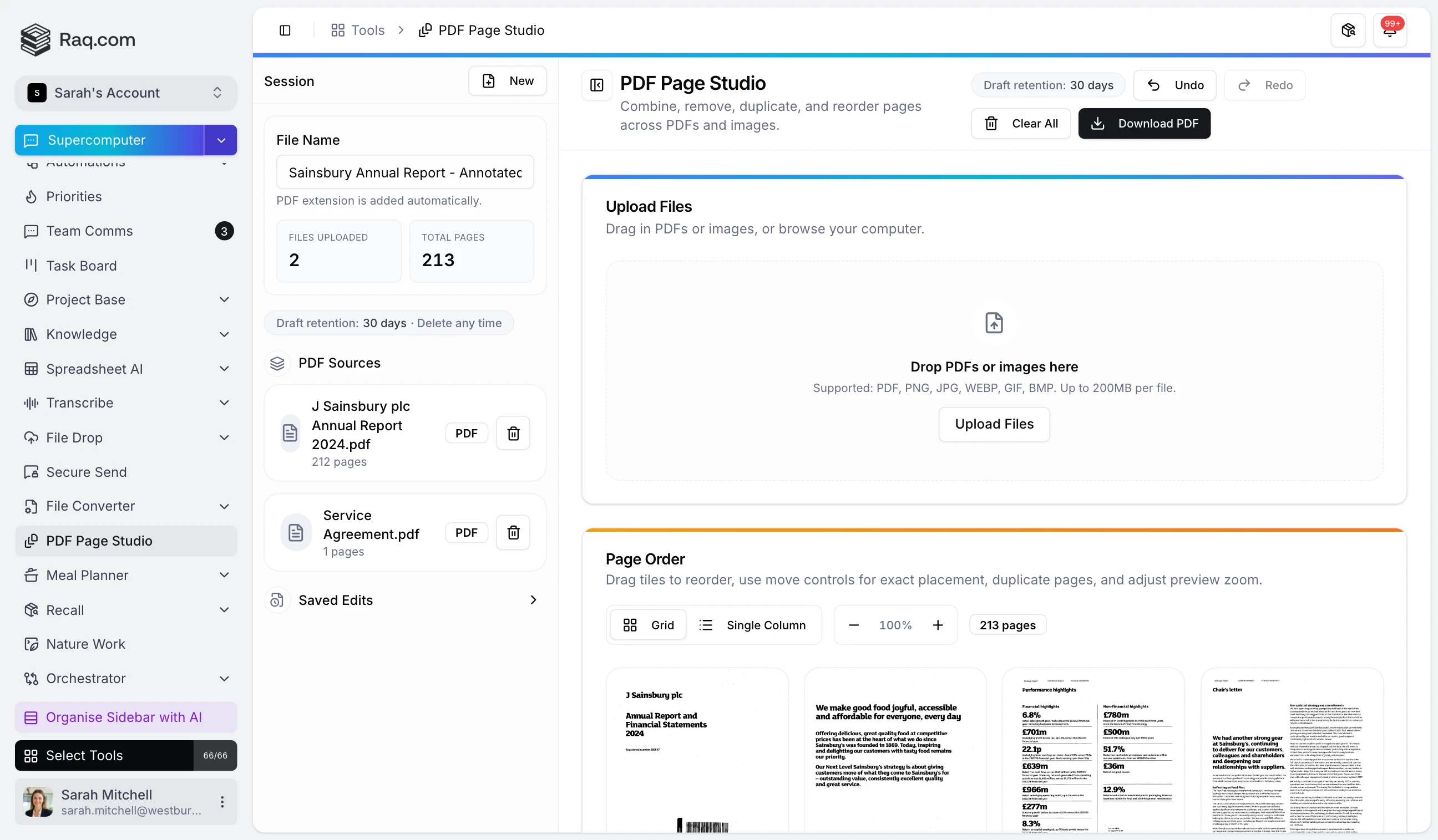PDF Page Studio