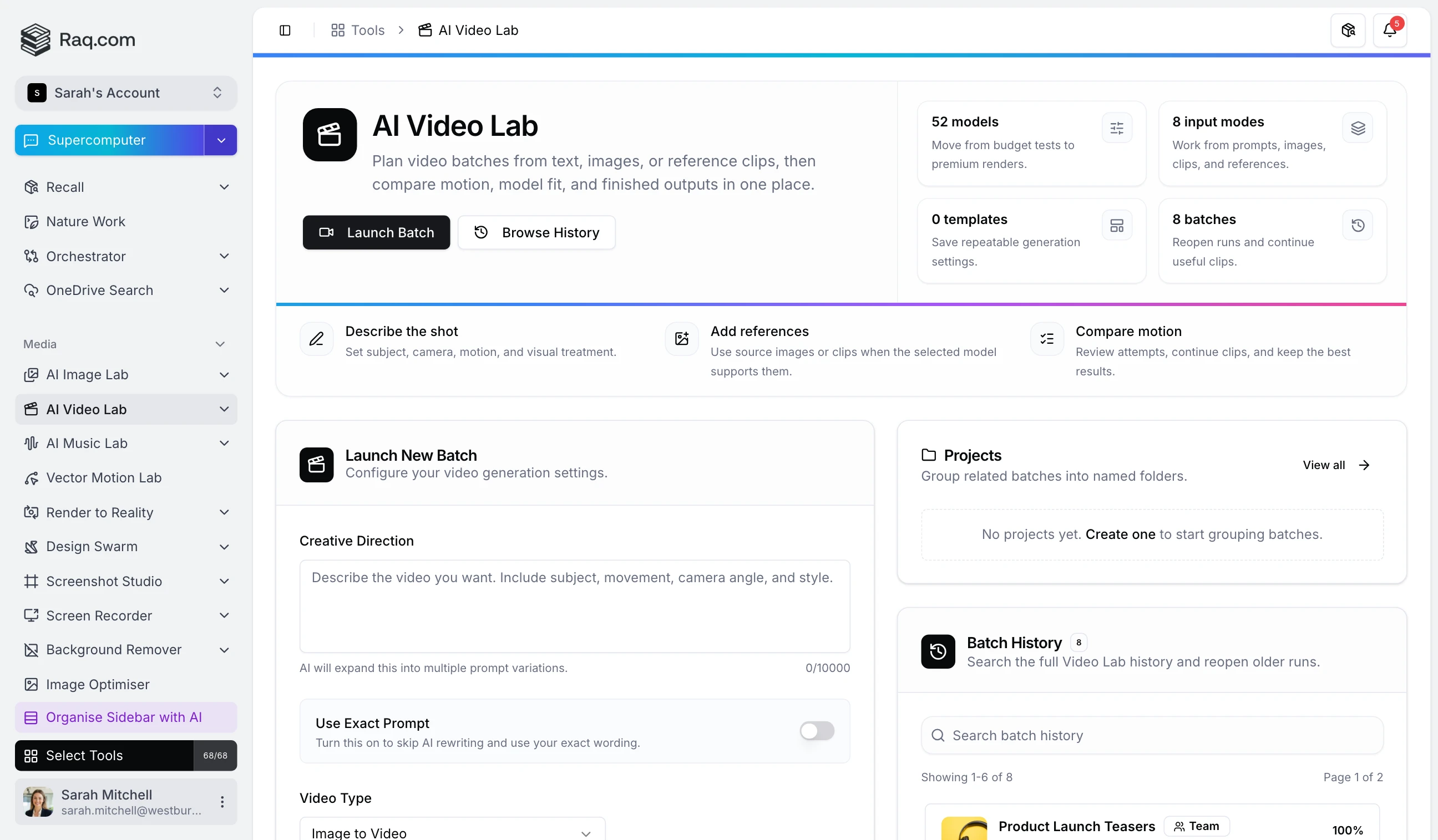 AI Video Lab