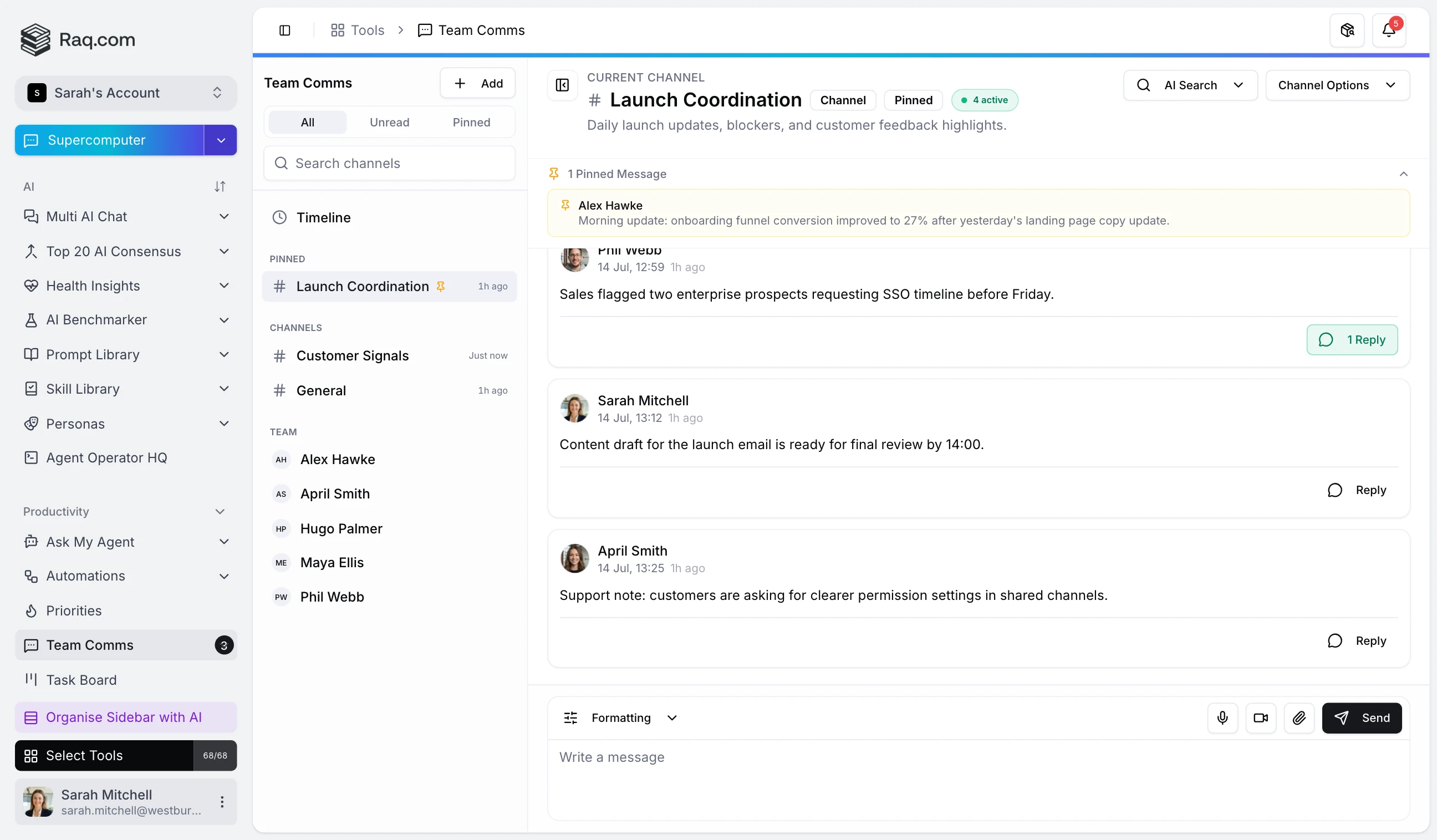 Team Comms