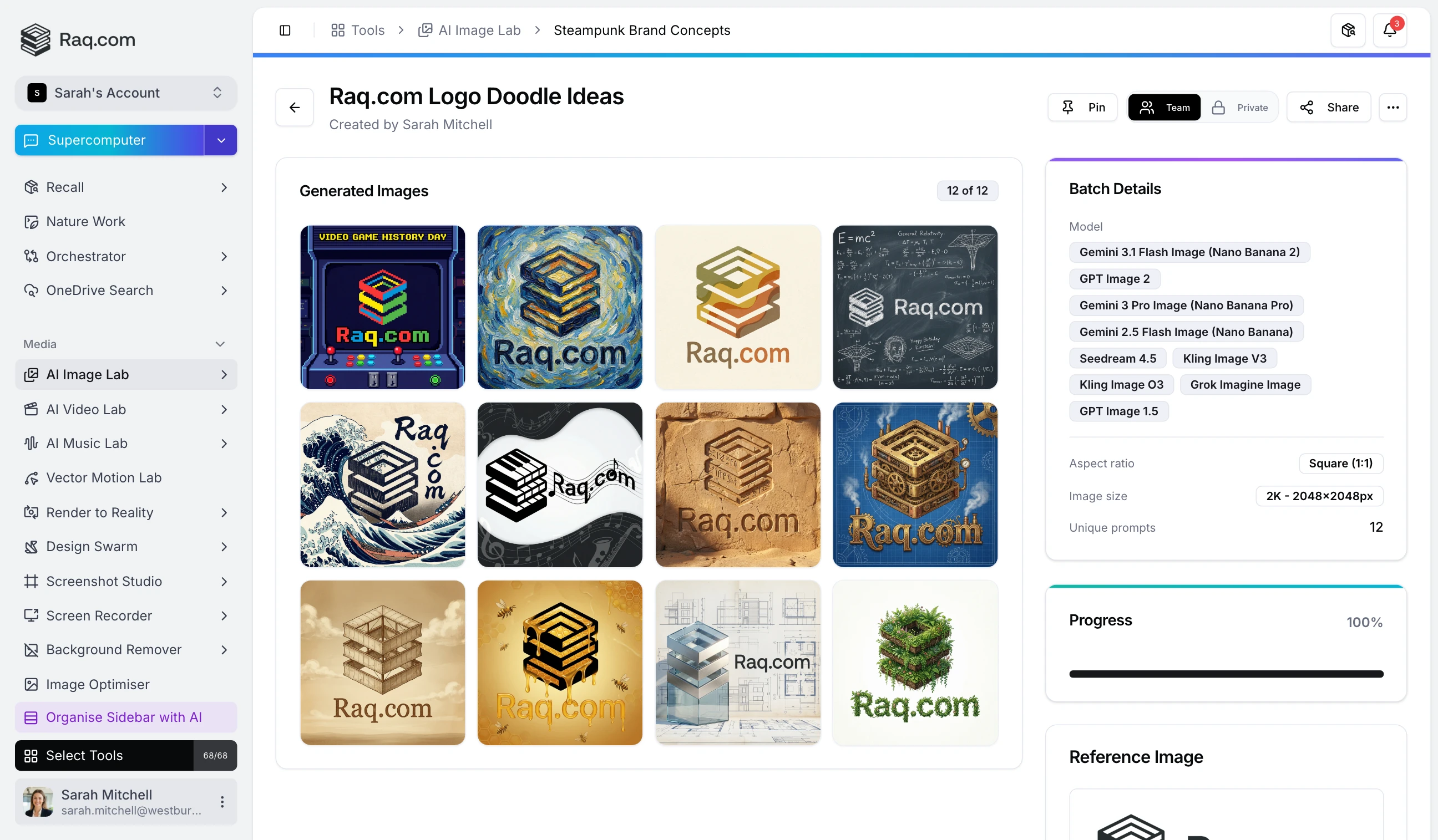 AI Image Lab