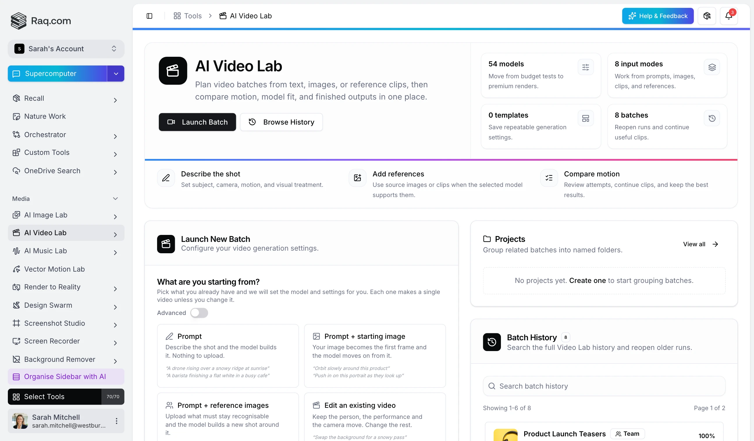 AI Video Lab