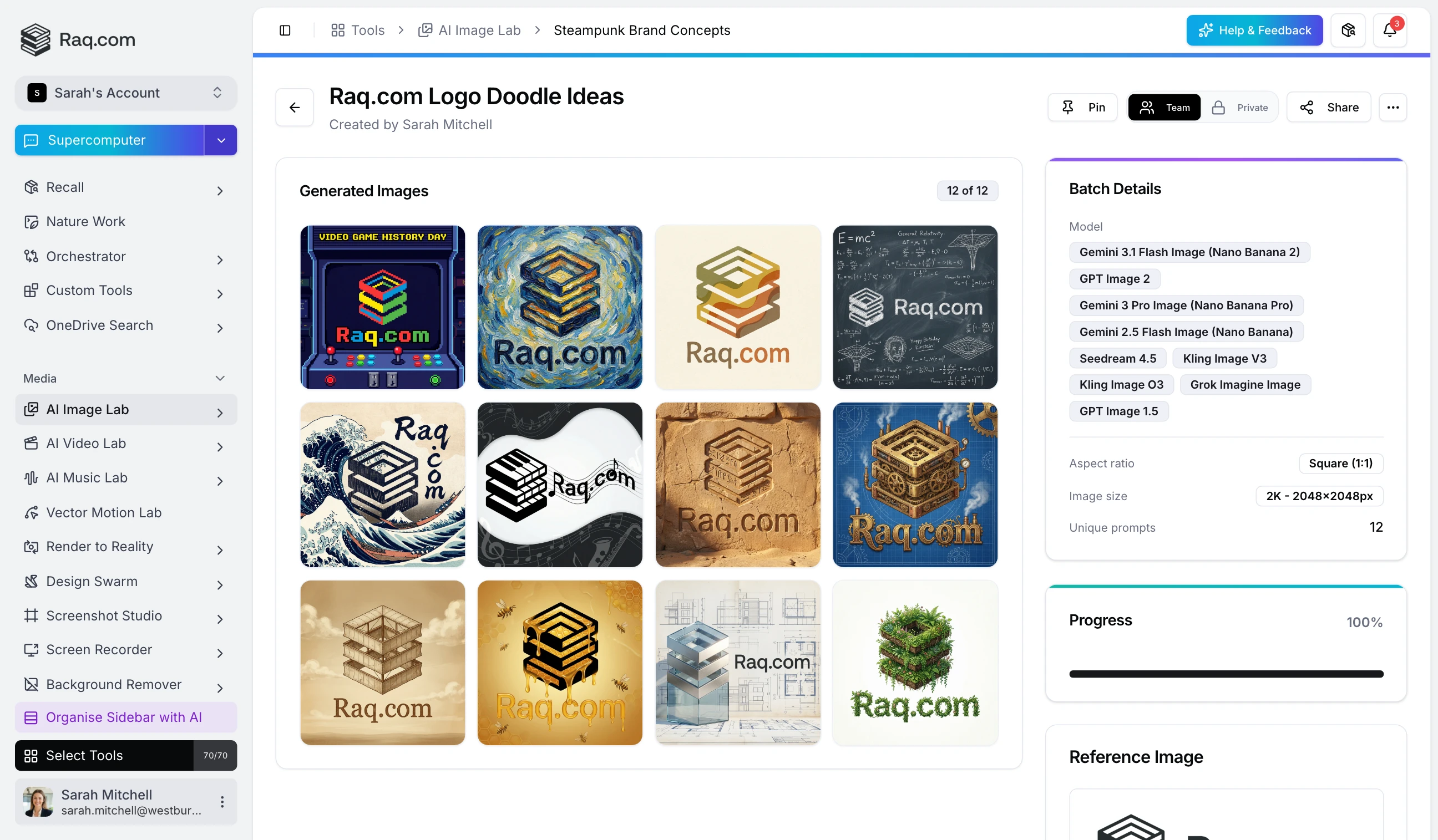 AI Image Lab