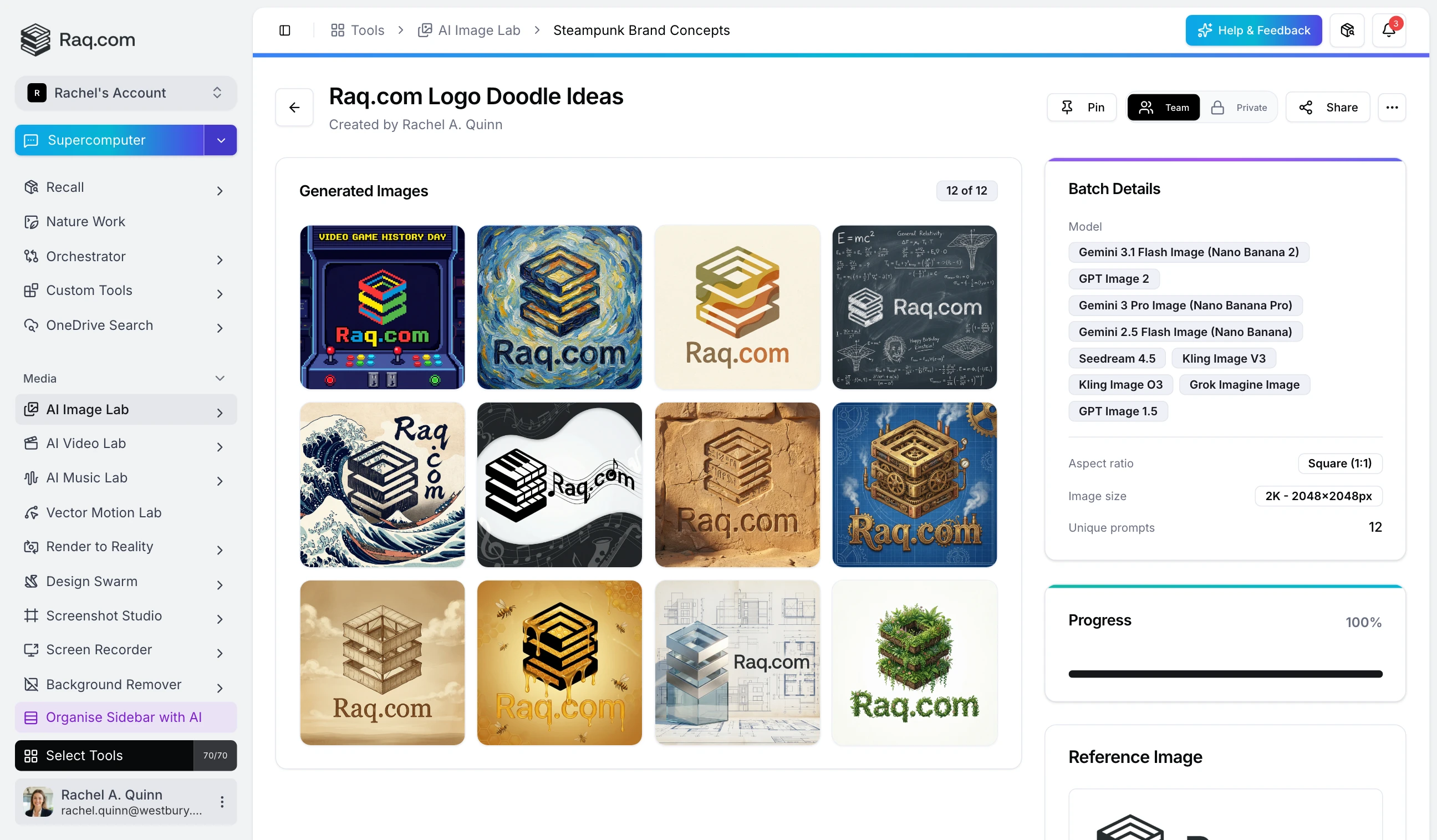 AI Image Lab