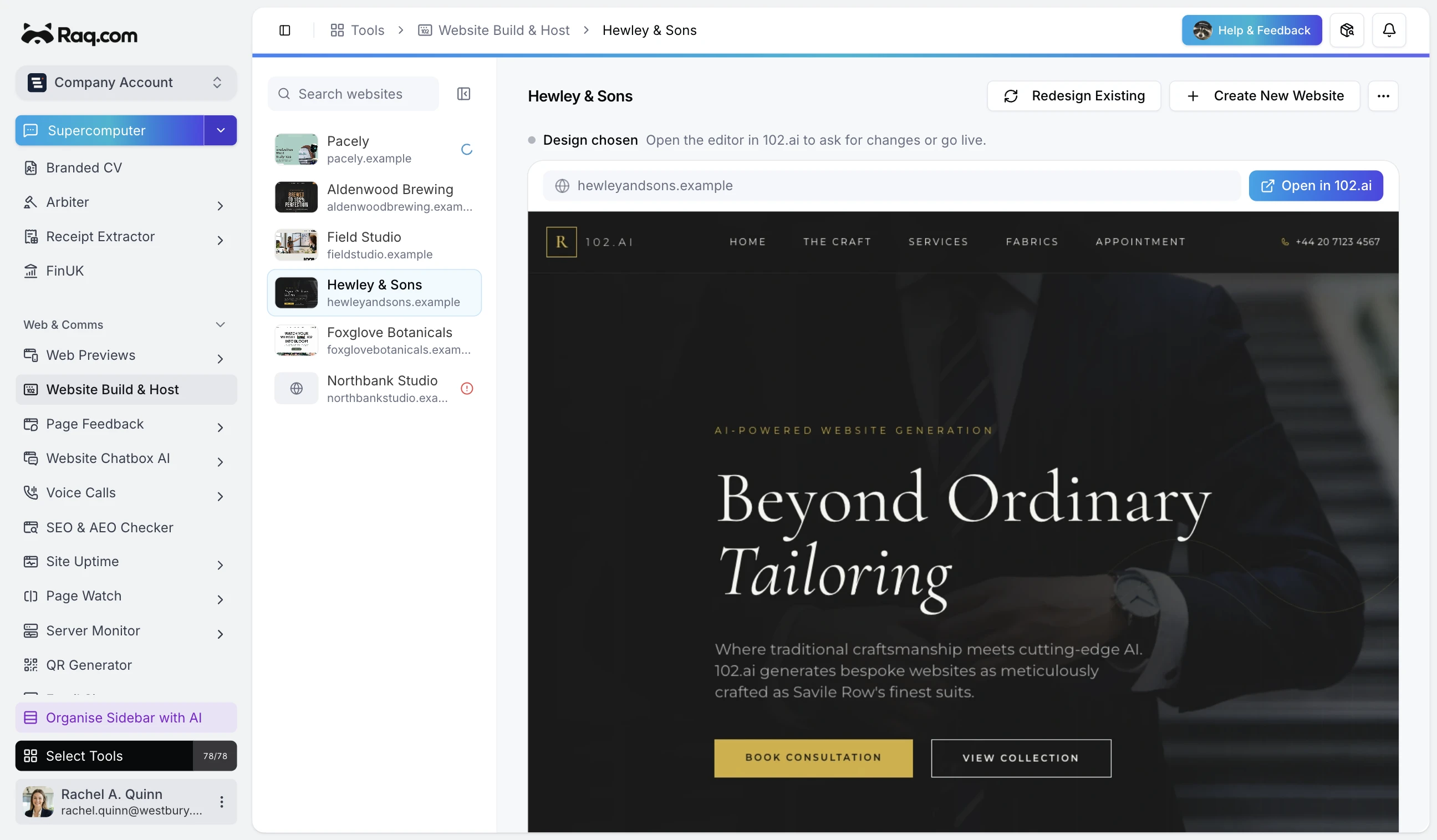 Website Build & Host